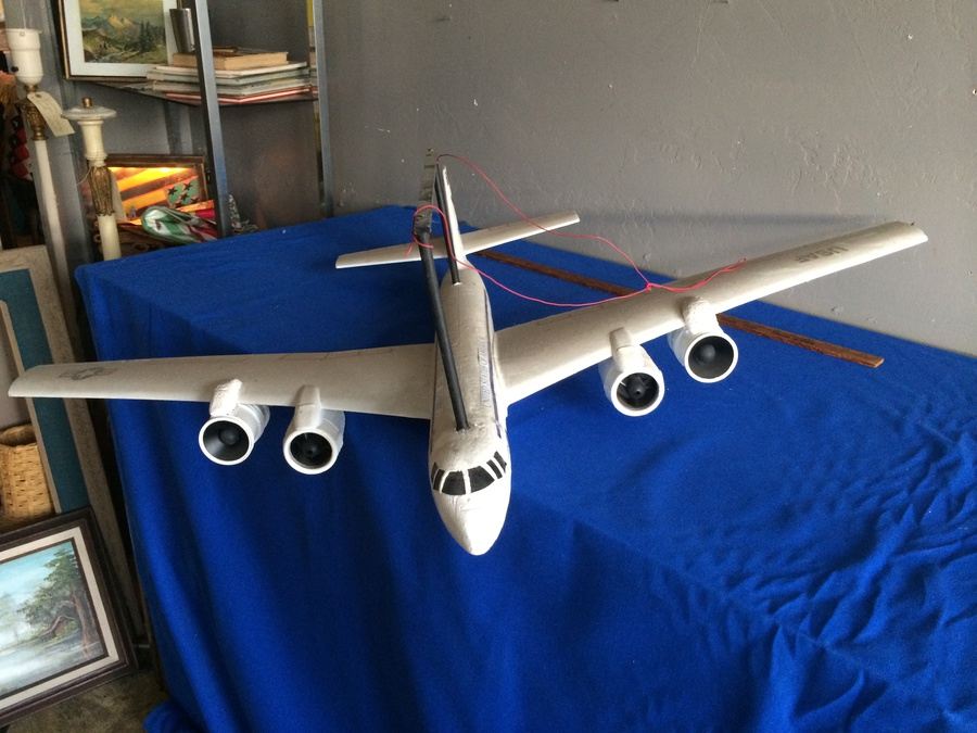 Styrofoam Hand-Made Model Of Air Force One [Photo 2]