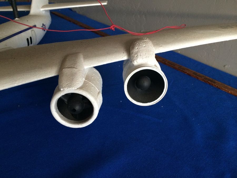 Styrofoam Hand-Made Model Of Air Force One [Photo 4]