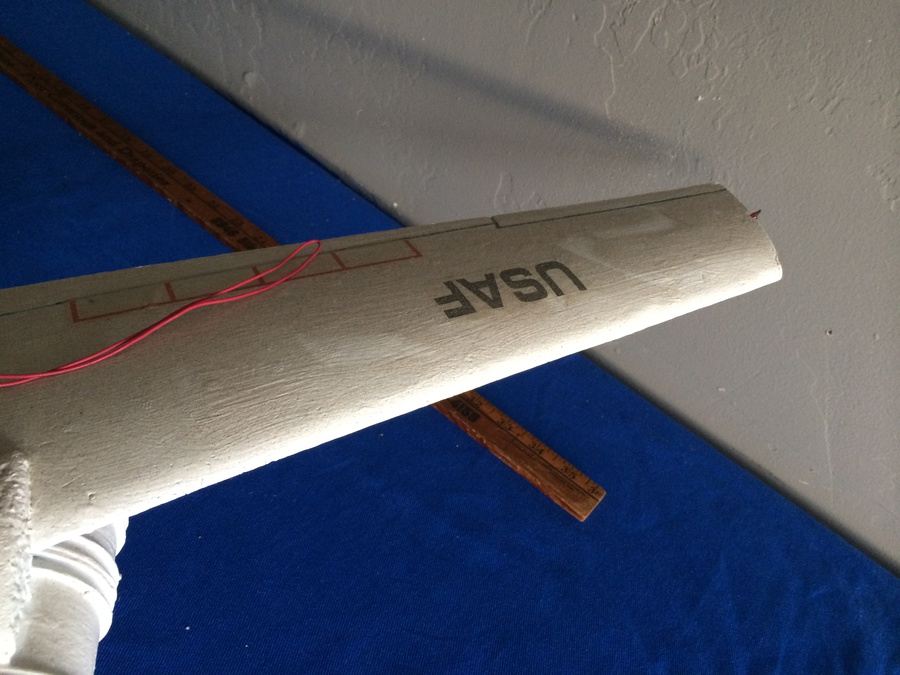 Styrofoam Hand-Made Model Of Air Force One [Photo 5]