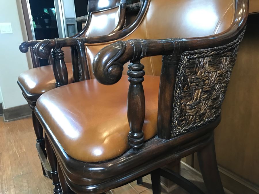 Pair Of Frontgage Barstools [Photo 7]