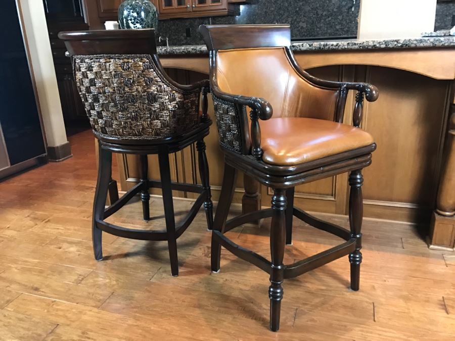 Pair Of Frontgage Barstools [Photo 4]