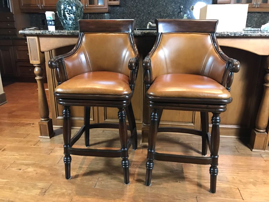 Pair Of Frontgage Barstools [Photo 8]