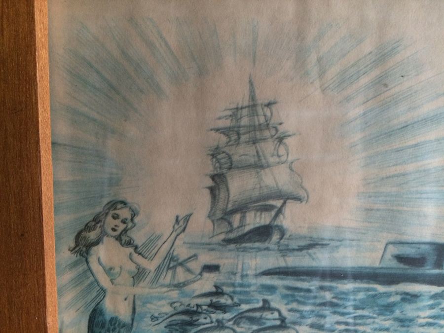 1962 U.S. Naval Certificate for Service on U.S.S. Thomas A. Edison [Photo 3]