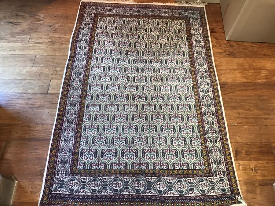 Hand Knotted Wool Area Rug [Photo 3]