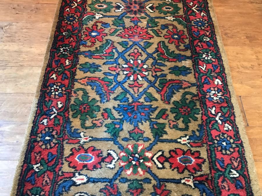 Potterybarn Handtufted Wool Runner Rug 2'6' X 9' Samara Rug [Photo 7]