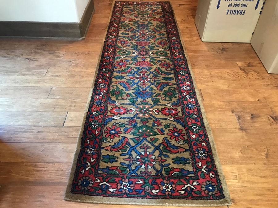Potterybarn Handtufted Wool Runner Rug 2'6' X 9' Samara Rug [Photo 1]