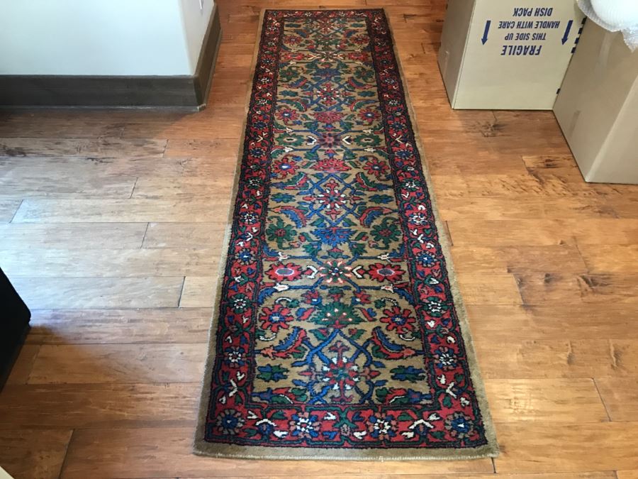 Potterybarn Handtufted Wool Runner Rug 2'6' X 9' Samara Rug [Photo 2]