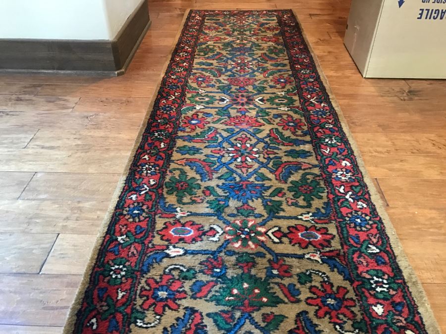 Potterybarn Handtufted Wool Runner Rug 2'6' X 9' Samara Rug [Photo 4]