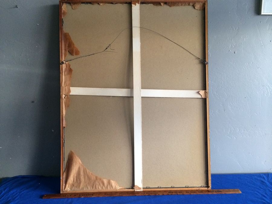 Vintage Framed Ship Rigging B&W Print [Photo 5]