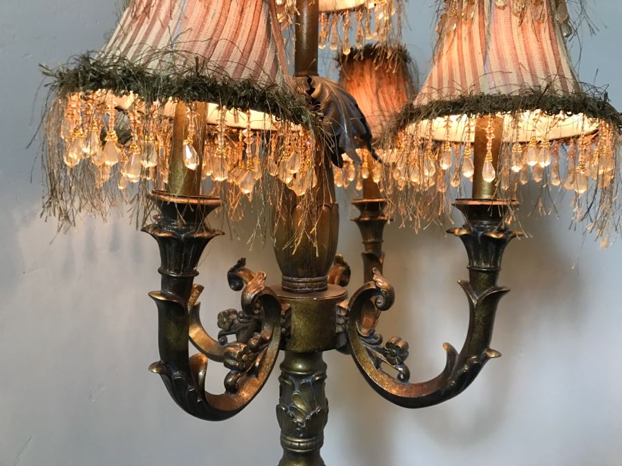 Metal And Marble Floor Lamp [Photo 6]