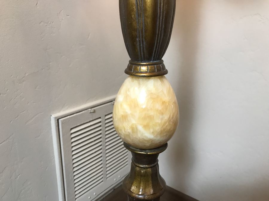 Metal And Marble Floor Lamp [Photo 5]