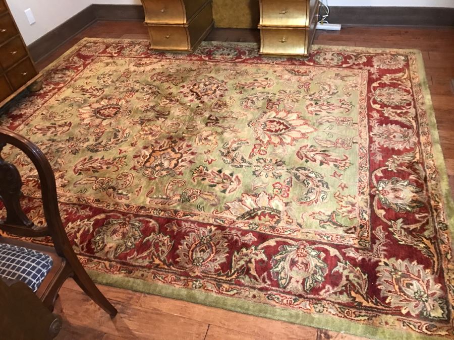 100% Wool Pile Area Rug 7' X 9' [Photo 2]