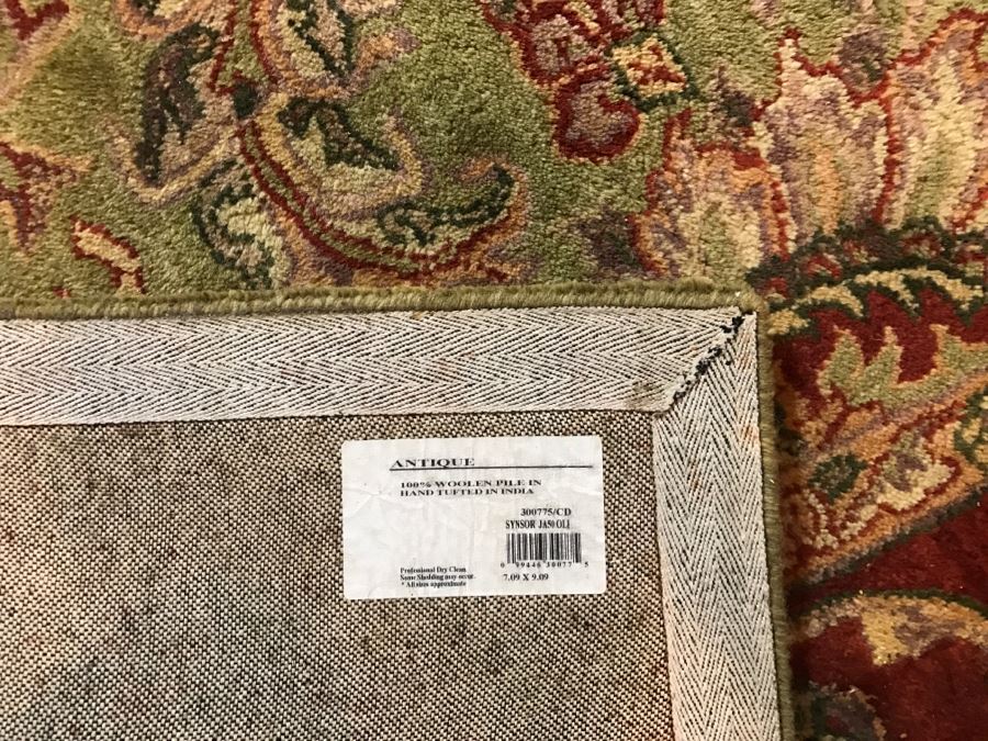 100% Wool Pile Area Rug 7' X 9' [Photo 9]