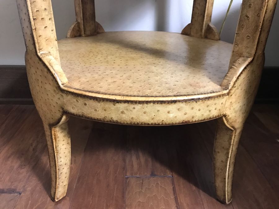 Maitland-Smith Round 2-Tier Side Table [Photo 3]