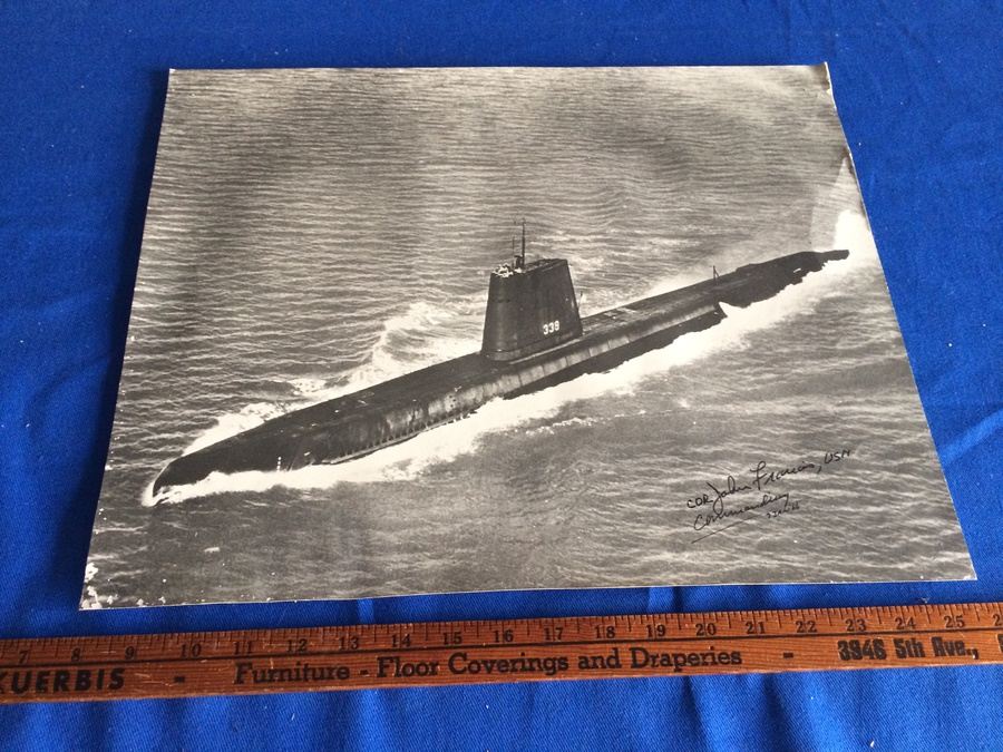 1966 U.S. Naval Submarine Photograph [Photo 1]