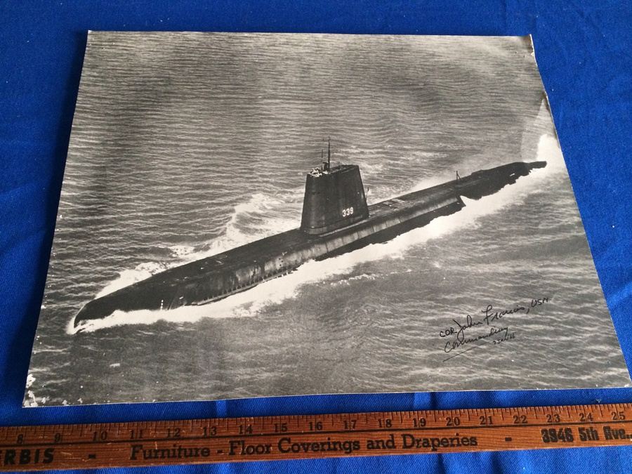 1966 U.S. Naval Submarine Photograph [Photo 4]