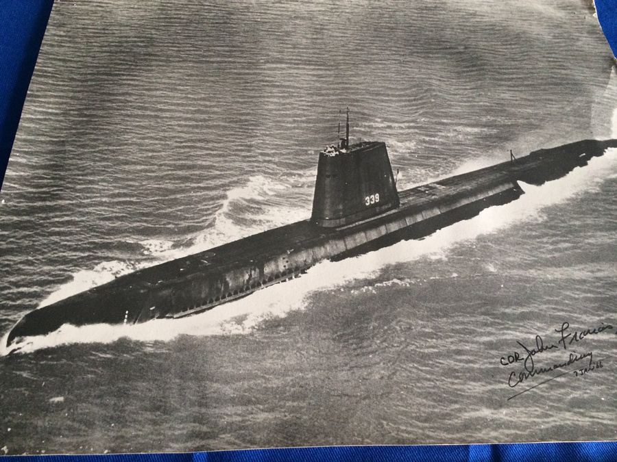 1966 U.S. Naval Submarine Photograph [Photo 3]
