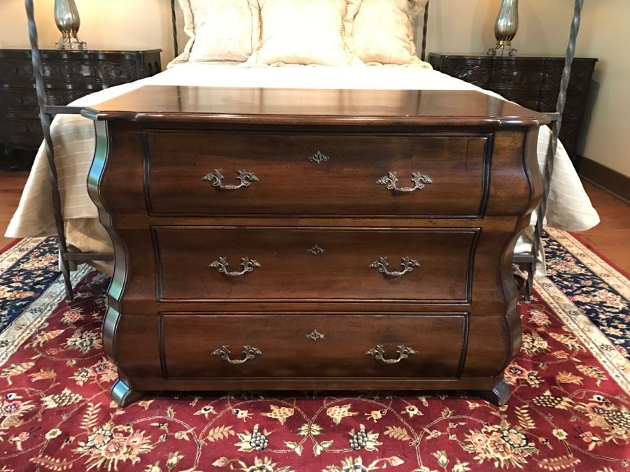 INCA Power Ride TV Lift With Remote (Use As Safe) Note That One Of Faux Pulls Is Damaged [Photo 2]