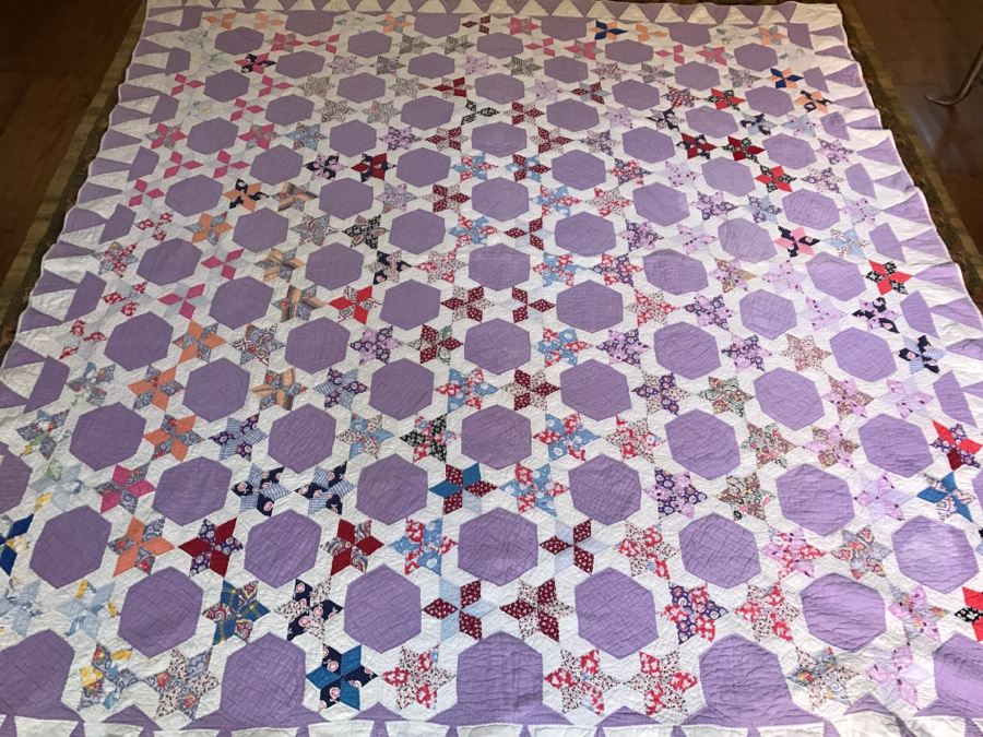 Vintage Handmade Quilt [Photo 4]