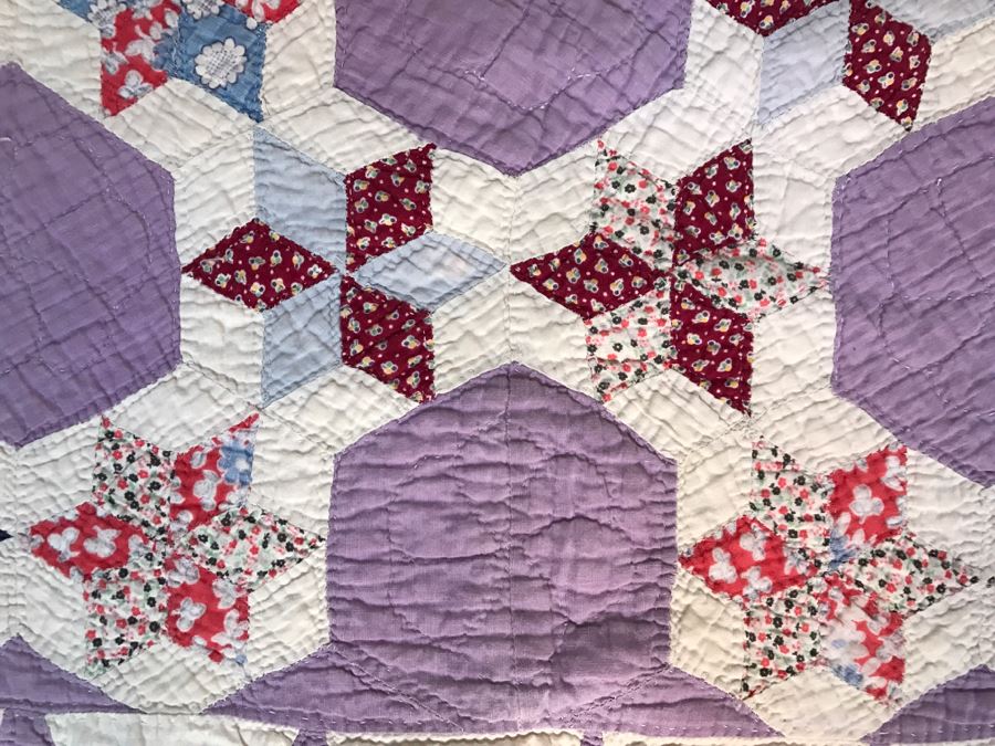 Vintage Handmade Quilt [Photo 5]