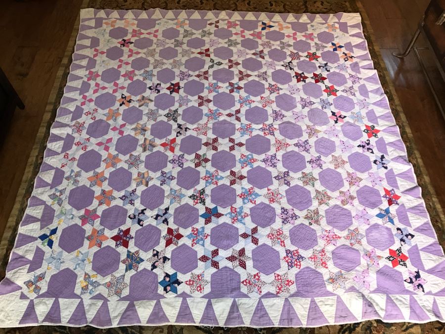 Vintage Handmade Quilt [Photo 3]