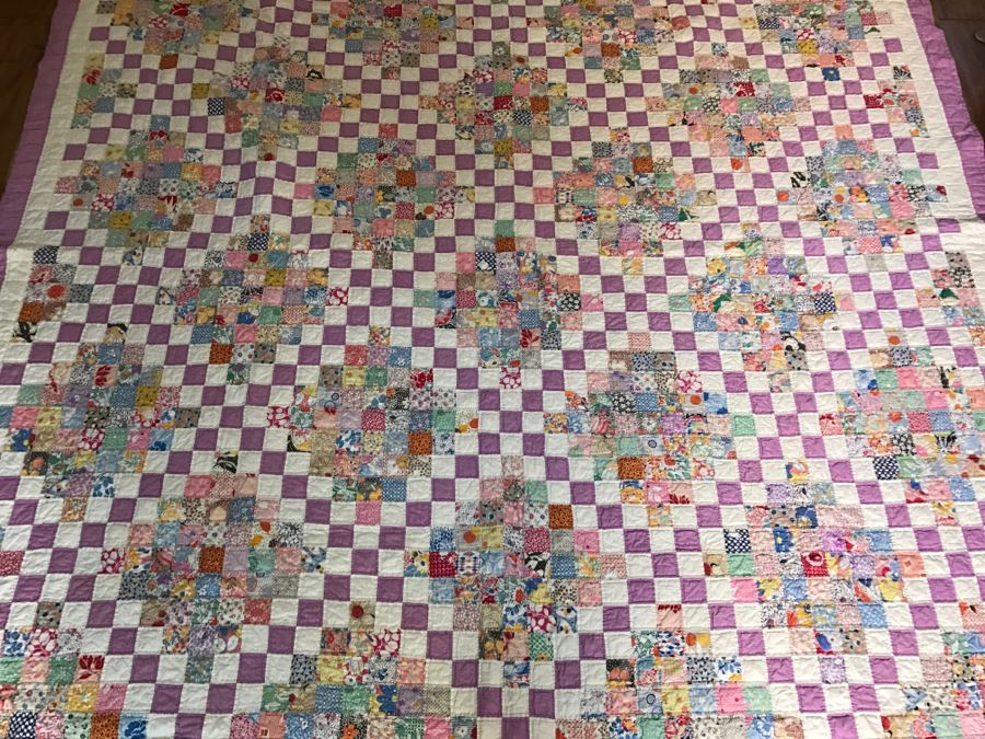 Vintage Handmade Quilt [Photo 4]