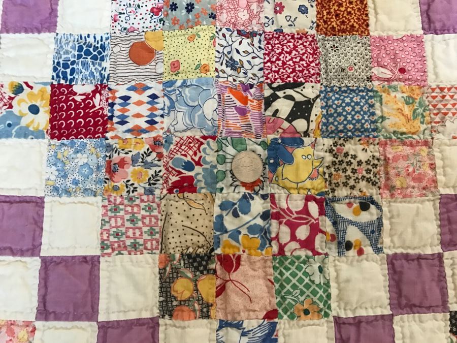 Vintage Handmade Quilt [Photo 9]