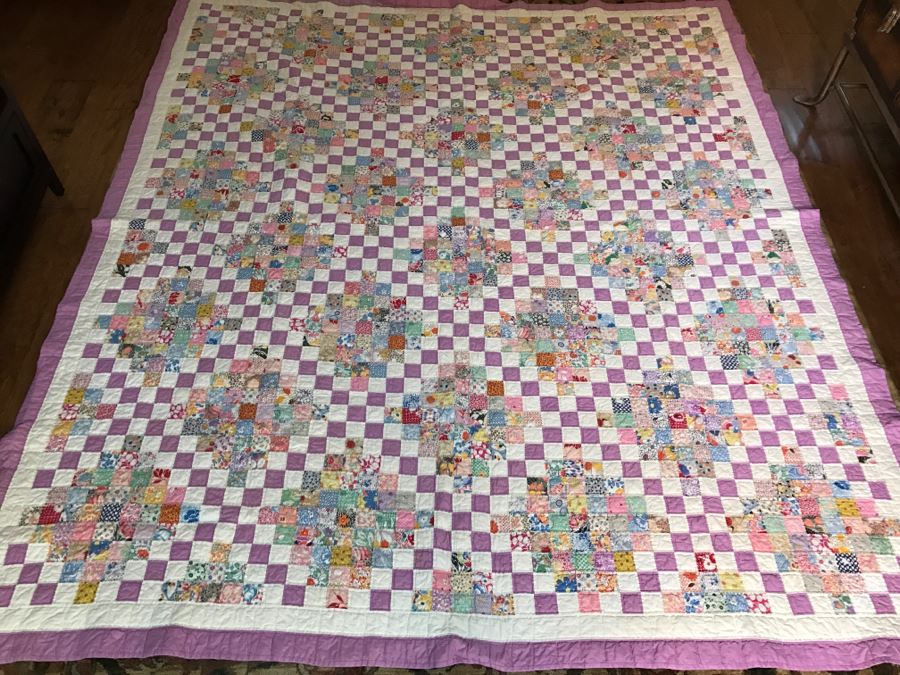 Vintage Handmade Quilt [Photo 3]