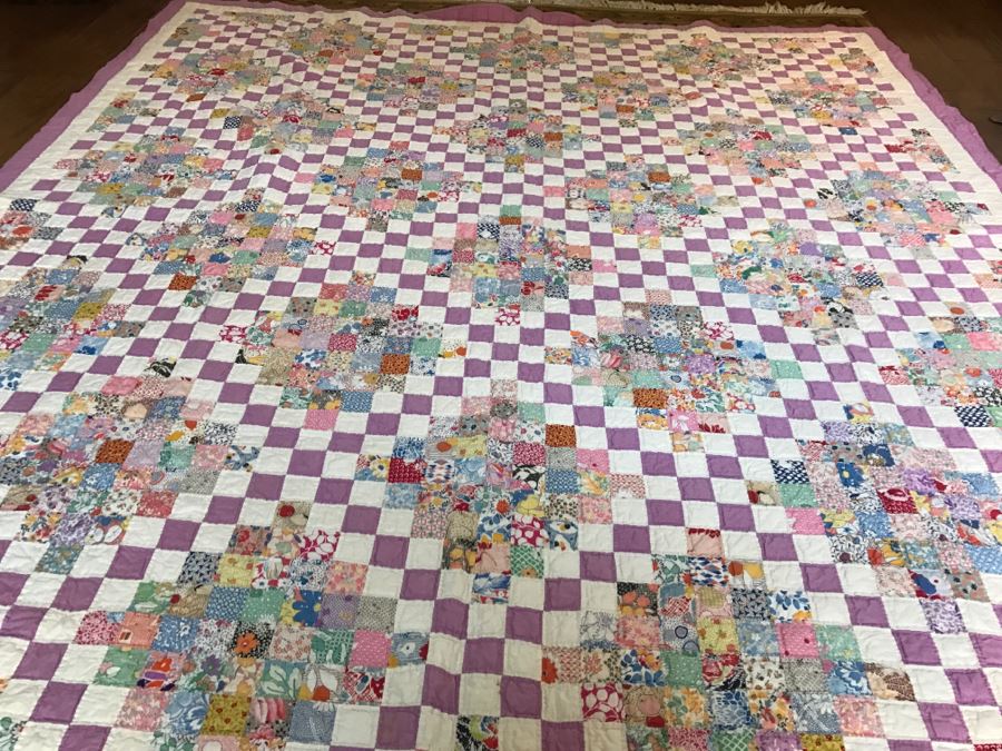 Vintage Handmade Quilt [Photo 12]