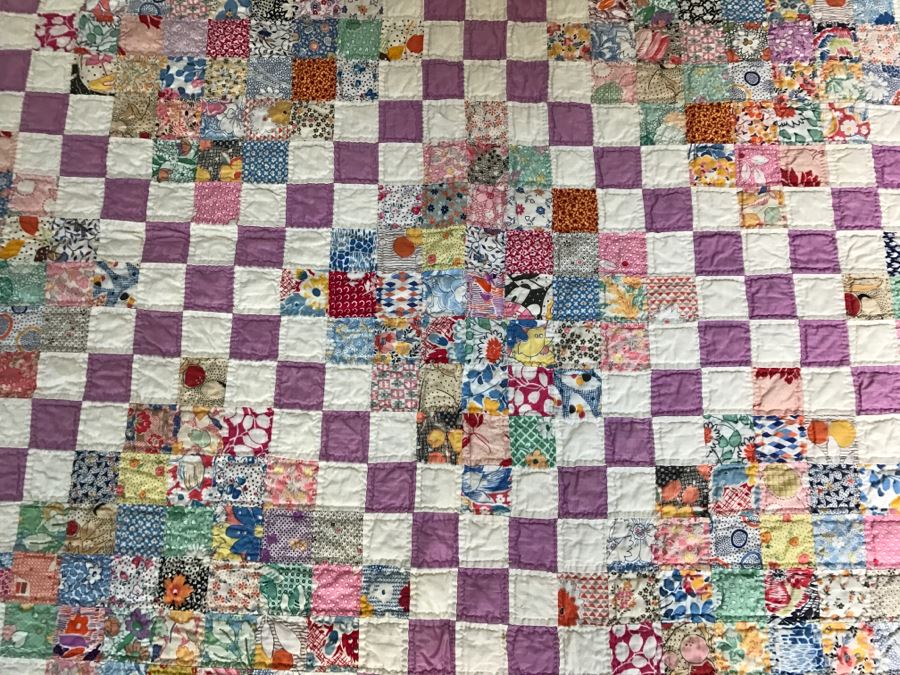 Vintage Handmade Quilt [Photo 5]