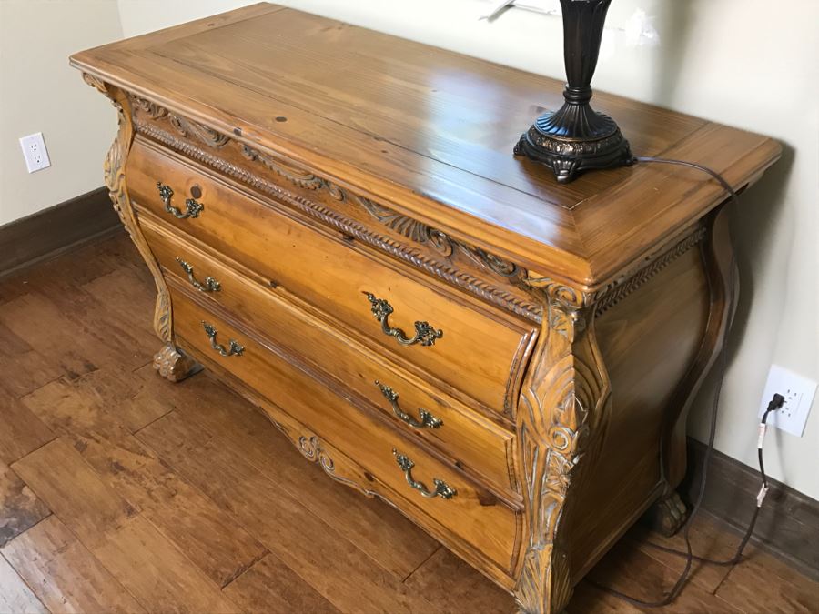 Contemporary Wooden Pine Chest Of Drawers [Photo 4]