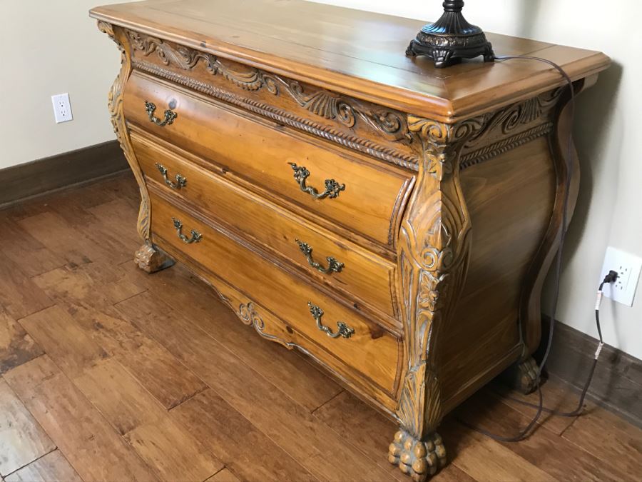 Contemporary Wooden Pine Chest Of Drawers [Photo 3]