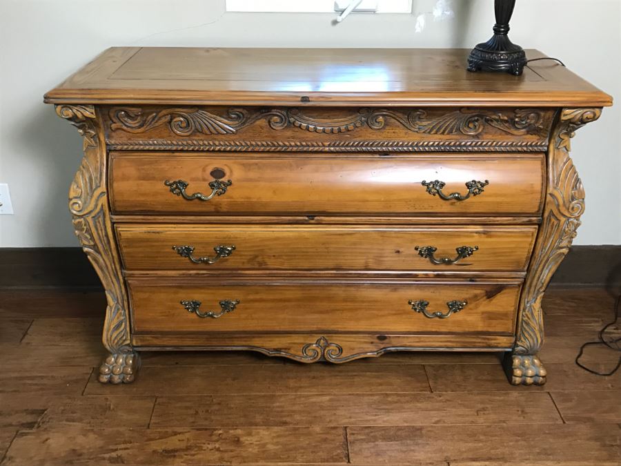 Contemporary Wooden Pine Chest Of Drawers [Photo 2]