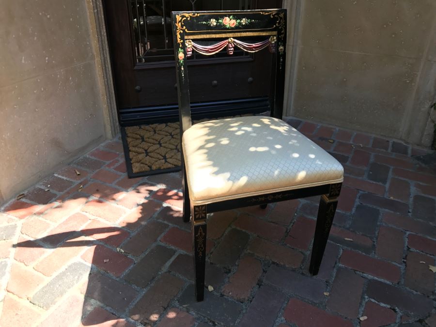 Stunning Hand Painted French Chair [Photo 3]