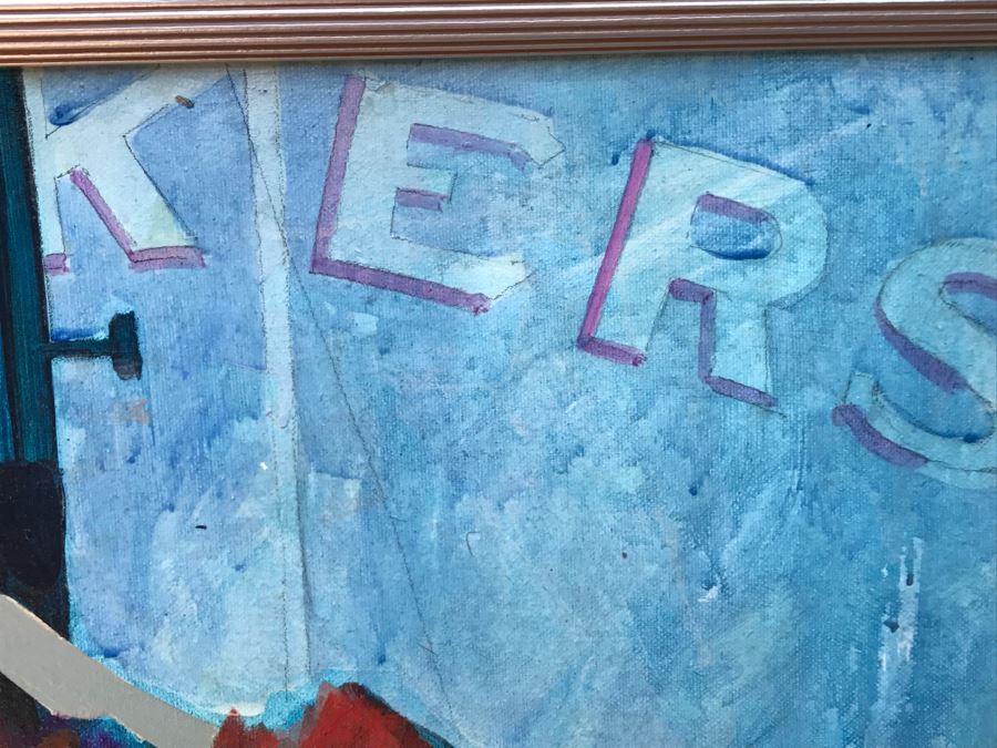 Original Vintage 1974 Dorothy Orr Oil Painting On Canvas D. Orr [Photo 9]