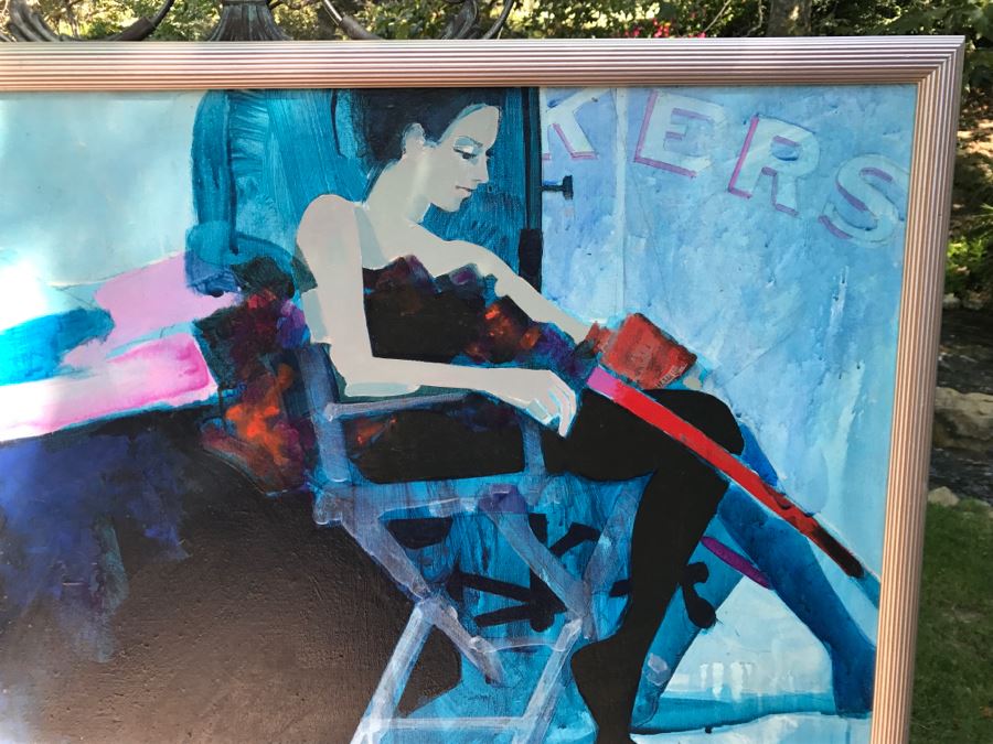 Original Vintage 1974 Dorothy Orr Oil Painting On Canvas D. Orr [Photo 2]