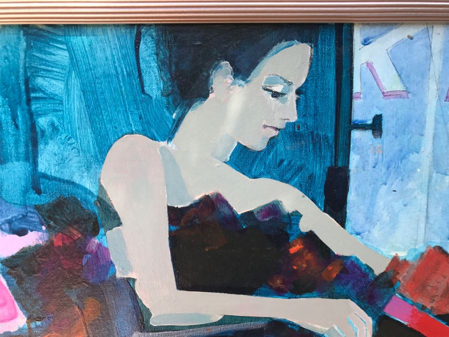 Original Vintage 1974 Dorothy Orr Oil Painting On Canvas D. Orr [Photo 6]