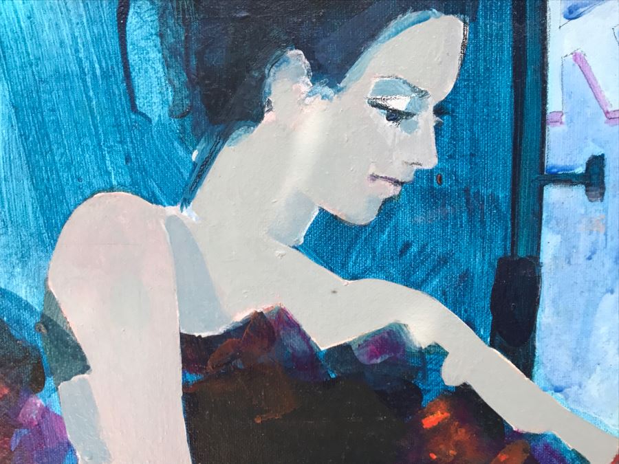 Original Vintage 1974 Dorothy Orr Oil Painting On Canvas D. Orr [Photo 7]