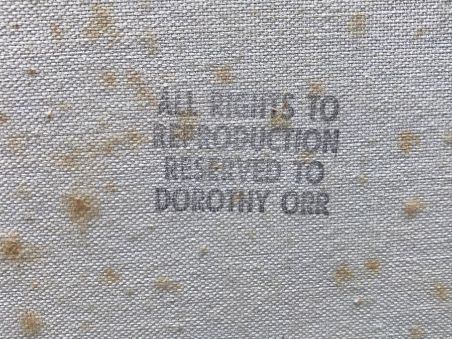Original Vintage 1974 Dorothy Orr Oil Painting On Canvas D. Orr [Photo 14]