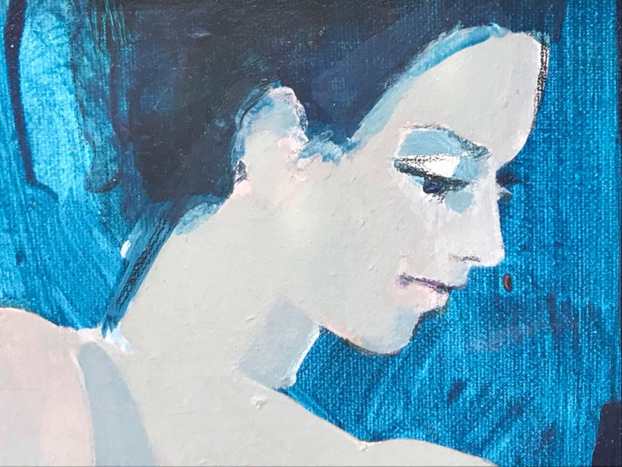 Original Vintage 1974 Dorothy Orr Oil Painting On Canvas D. Orr [Photo 12]