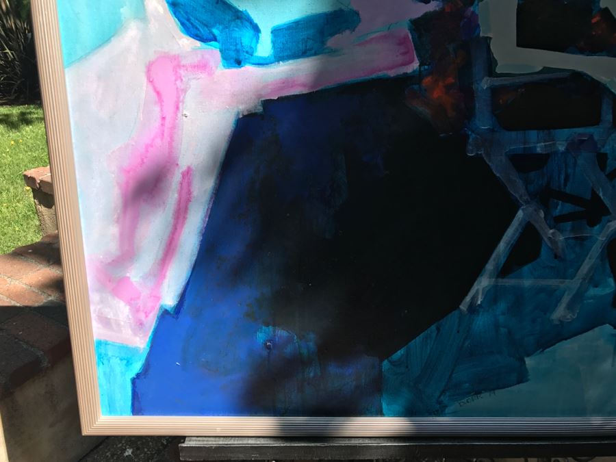 Original Vintage 1974 Dorothy Orr Oil Painting On Canvas D. Orr [Photo 4]