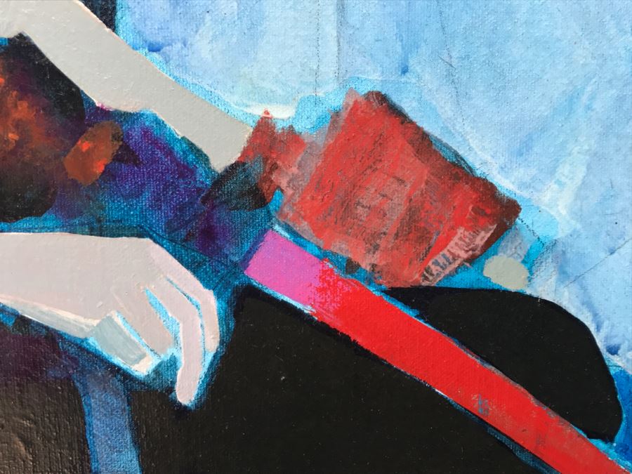 Original Vintage 1974 Dorothy Orr Oil Painting On Canvas D. Orr [Photo 8]