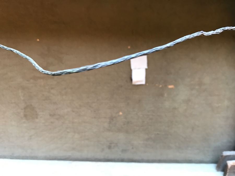 Antique Plein Air Oil Painting On Canvas In Antique Frame No Signature Found (Some Damage To Canvas See Photos) [Photo 19]