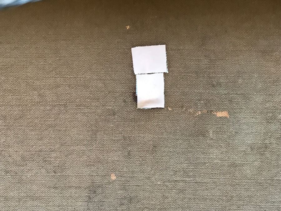 Antique Plein Air Oil Painting On Canvas In Antique Frame No Signature Found (Some Damage To Canvas See Photos) [Photo 20]