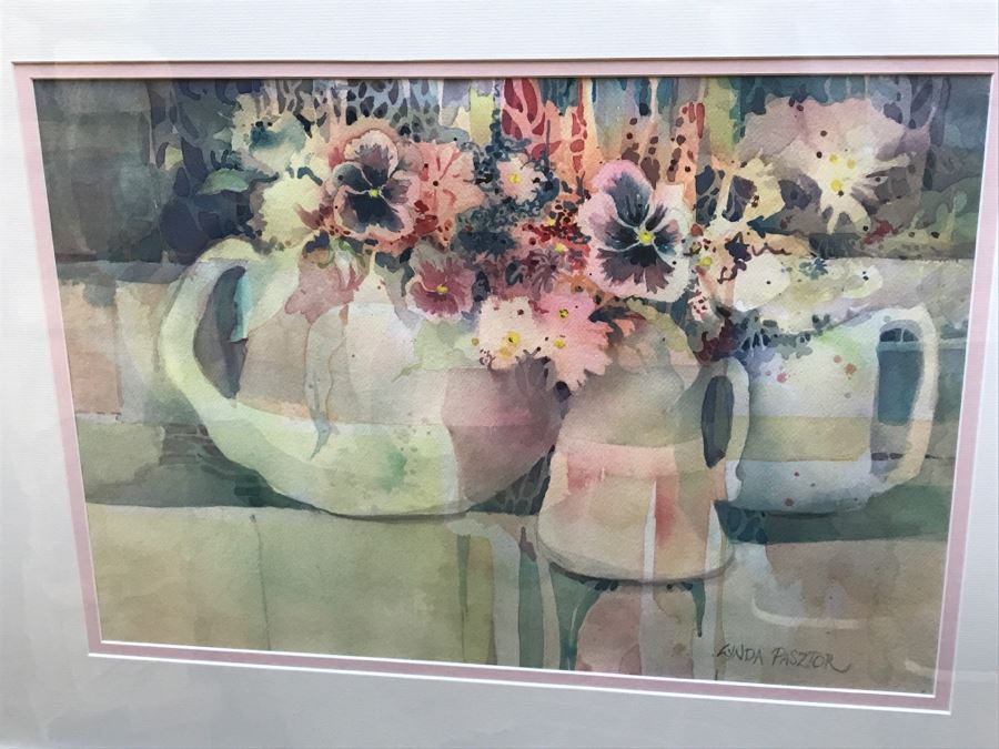 Original Watercolor Still Life Painting By Lynda Pasztor [Photo 3]