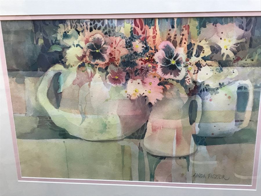 Original Watercolor Still Life Painting By Lynda Pasztor [Photo 4]