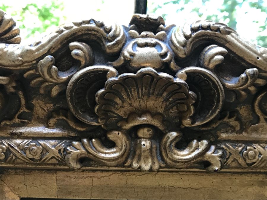 Original Floral Still Life Painting In Stunning Gilded Frame Signature Illegible [Photo 10]