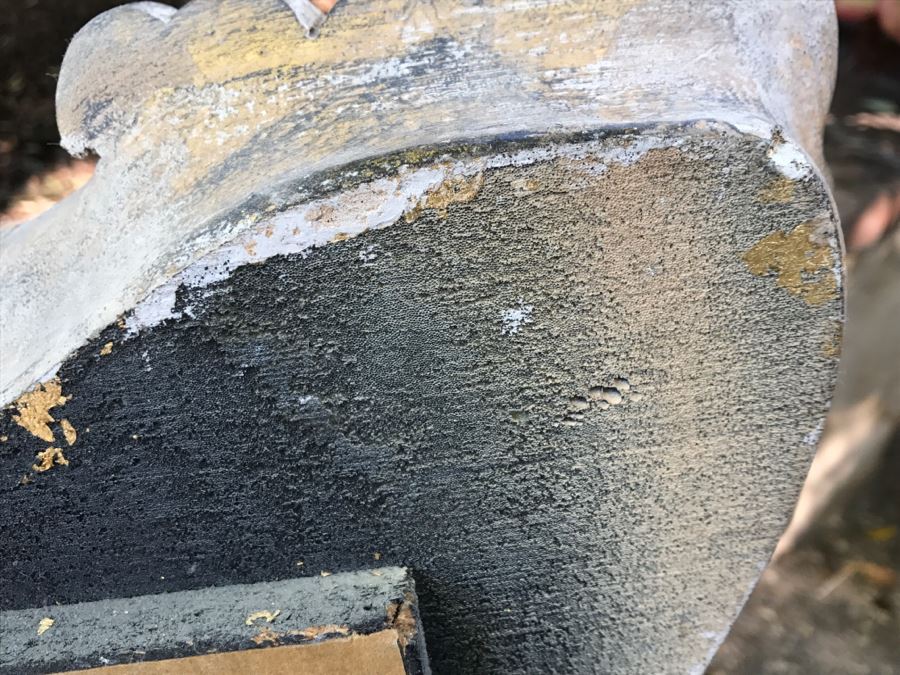 Stunning Beveled Glass Mirror With Gilded Foam Frame Lightweight For Hanging [Photo 8]