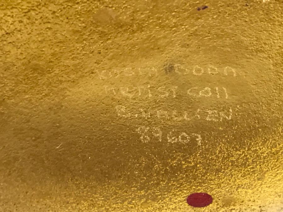 Kosta Boda Art Glass Vase Signed B. Vallien Bertil [Photo 2]