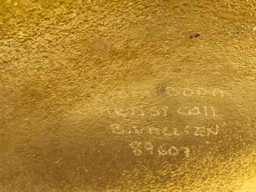 Kosta Boda Art Glass Vase Signed B. Vallien Bertil [Photo 10]